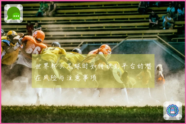 世界杯买足球时如何识别平台的潜在风险与注意事项