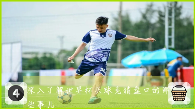深入了解世界杯买球竞猜盘口的那些事儿