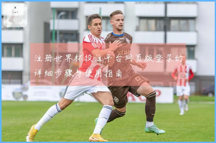 注册世界杯投注平台网页版登录的详细步骤与使用指南